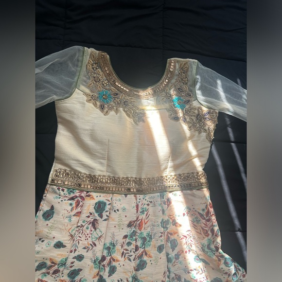 Indian A line Gown - Picture 3 of 5